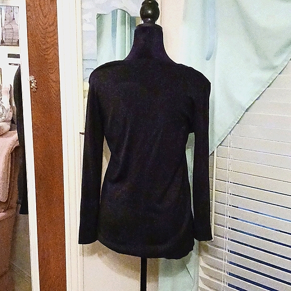 MAK black cardigan size L, like new condition - Picture 2 of 5